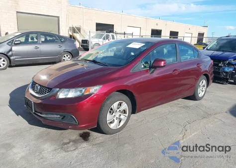 2013 Honda Civic Lx z USA, uszkodzony, nr VIN 19XFB2F51DE277997